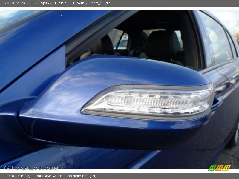 Kinetic Blue Pearl / Ebony/Silver 2008 Acura TL 3.5 Type-S