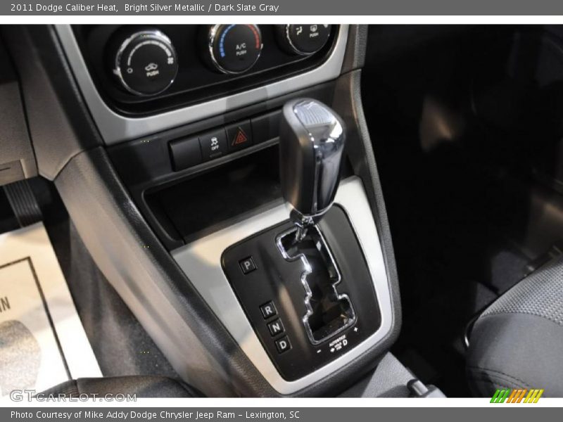 Bright Silver Metallic / Dark Slate Gray 2011 Dodge Caliber Heat