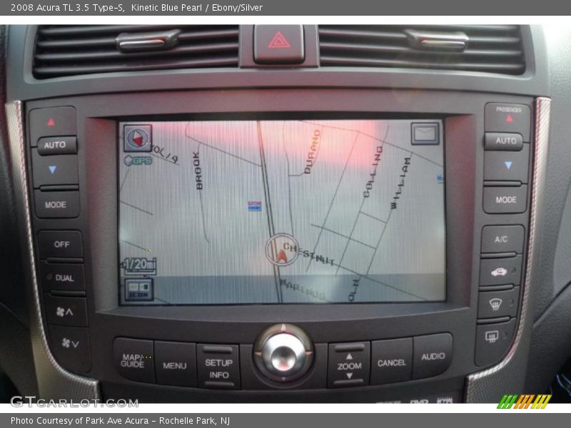 Navigation of 2008 TL 3.5 Type-S