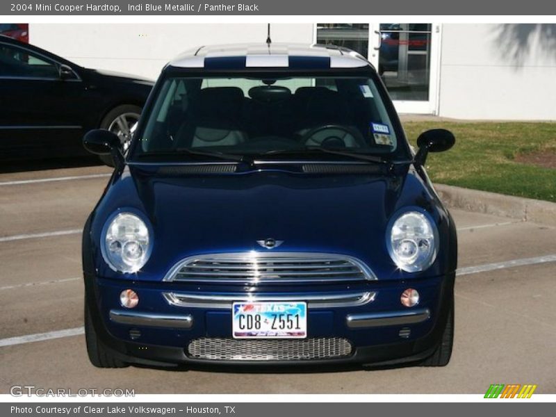 Indi Blue Metallic / Panther Black 2004 Mini Cooper Hardtop