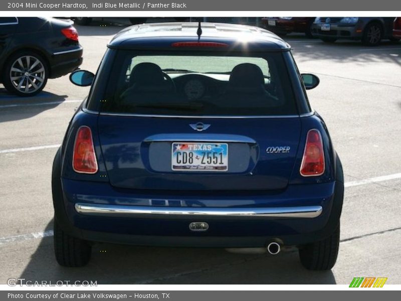 Indi Blue Metallic / Panther Black 2004 Mini Cooper Hardtop