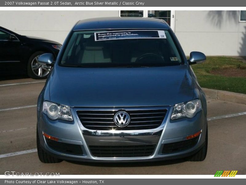 Arctic Blue Silver Metallic / Classic Grey 2007 Volkswagen Passat 2.0T Sedan