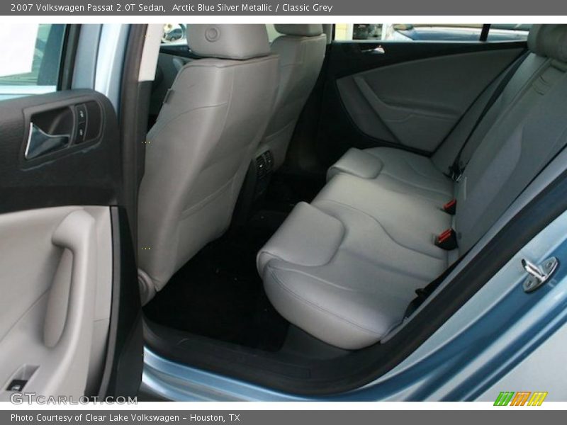 Arctic Blue Silver Metallic / Classic Grey 2007 Volkswagen Passat 2.0T Sedan