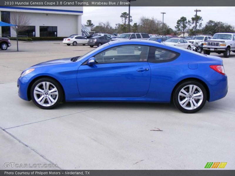  2010 Genesis Coupe 3.8 Grand Touring Mirabeau Blue