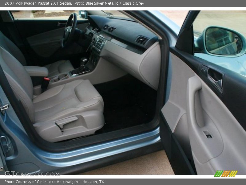 Arctic Blue Silver Metallic / Classic Grey 2007 Volkswagen Passat 2.0T Sedan