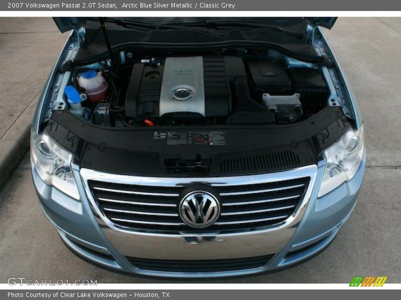 Arctic Blue Silver Metallic / Classic Grey 2007 Volkswagen Passat 2.0T Sedan