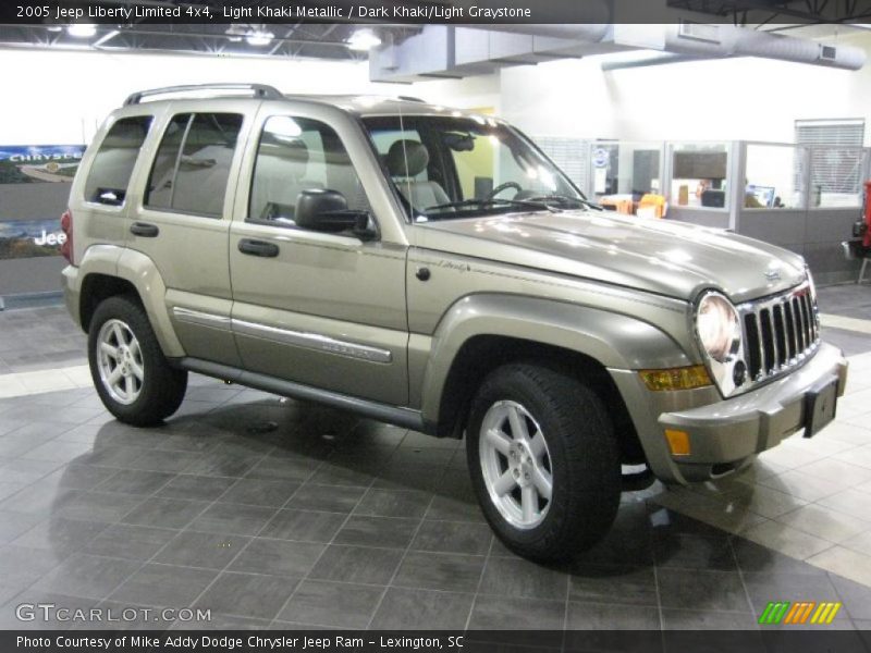Light Khaki Metallic / Dark Khaki/Light Graystone 2005 Jeep Liberty Limited 4x4