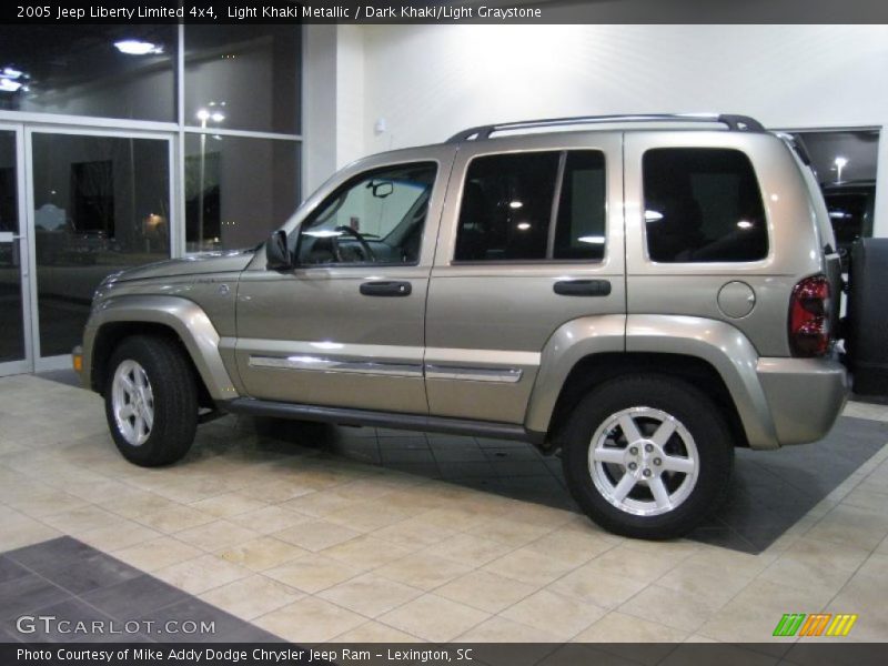 Light Khaki Metallic / Dark Khaki/Light Graystone 2005 Jeep Liberty Limited 4x4