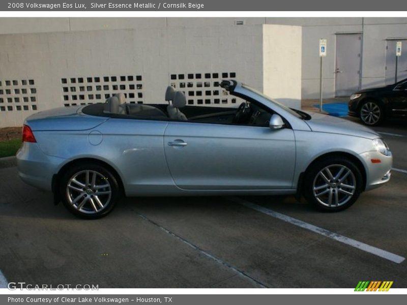 Silver Essence Metallic / Cornsilk Beige 2008 Volkswagen Eos Lux