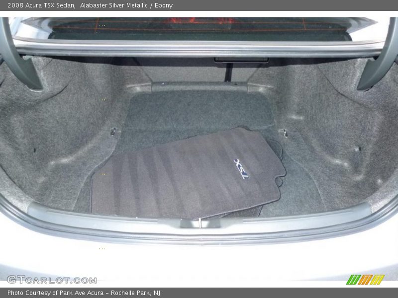 Alabaster Silver Metallic / Ebony 2008 Acura TSX Sedan