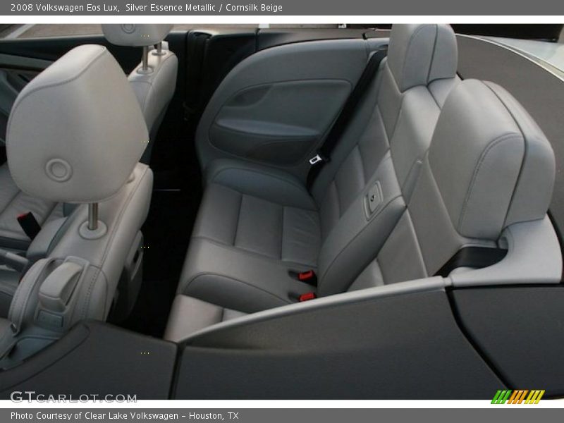 Silver Essence Metallic / Cornsilk Beige 2008 Volkswagen Eos Lux
