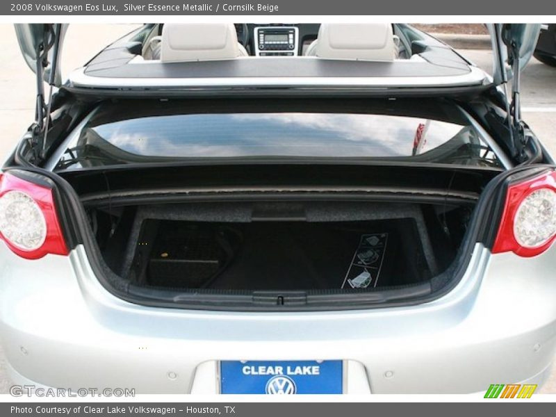 Silver Essence Metallic / Cornsilk Beige 2008 Volkswagen Eos Lux