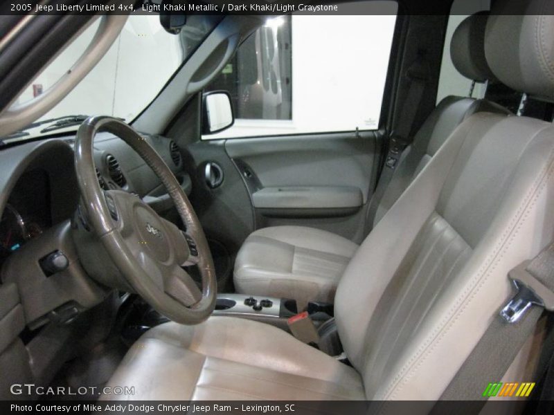 Light Khaki Metallic / Dark Khaki/Light Graystone 2005 Jeep Liberty Limited 4x4