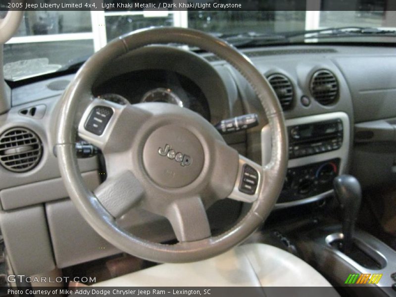 Light Khaki Metallic / Dark Khaki/Light Graystone 2005 Jeep Liberty Limited 4x4