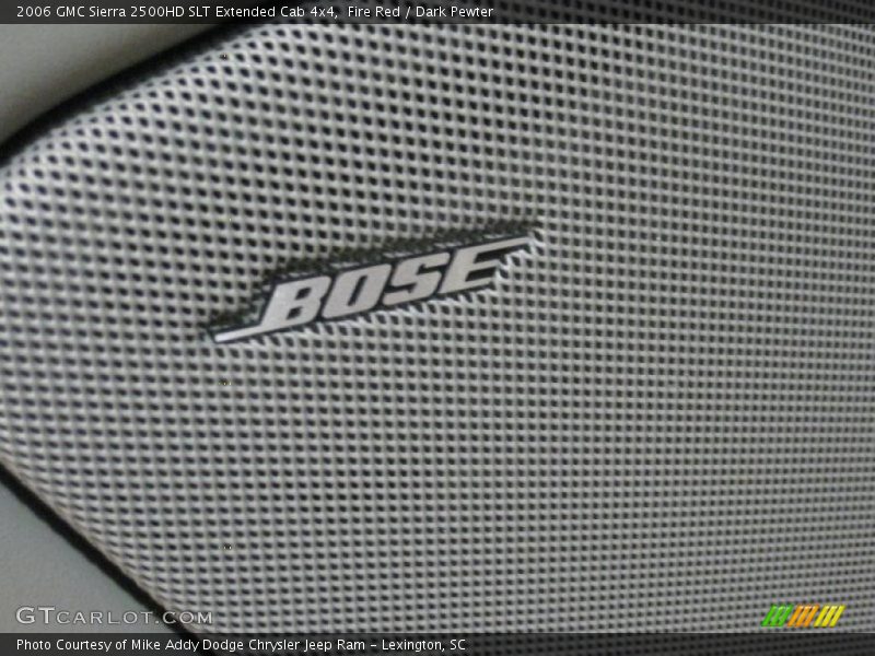 Fire Red / Dark Pewter 2006 GMC Sierra 2500HD SLT Extended Cab 4x4