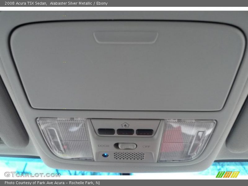 Alabaster Silver Metallic / Ebony 2008 Acura TSX Sedan