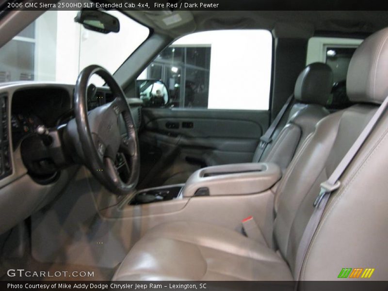 Fire Red / Dark Pewter 2006 GMC Sierra 2500HD SLT Extended Cab 4x4