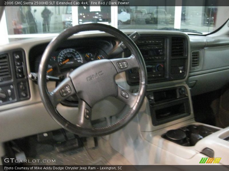 Fire Red / Dark Pewter 2006 GMC Sierra 2500HD SLT Extended Cab 4x4