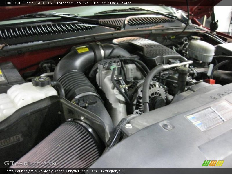 Fire Red / Dark Pewter 2006 GMC Sierra 2500HD SLT Extended Cab 4x4