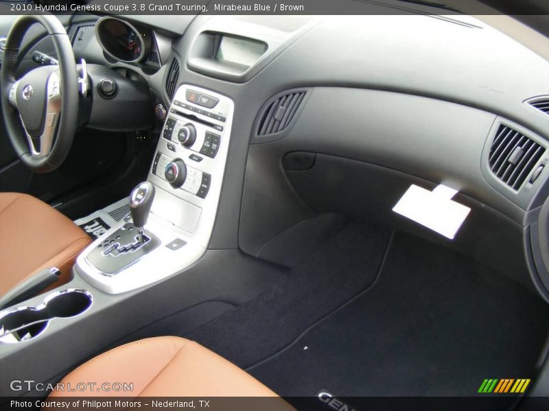 Dashboard of 2010 Genesis Coupe 3.8 Grand Touring
