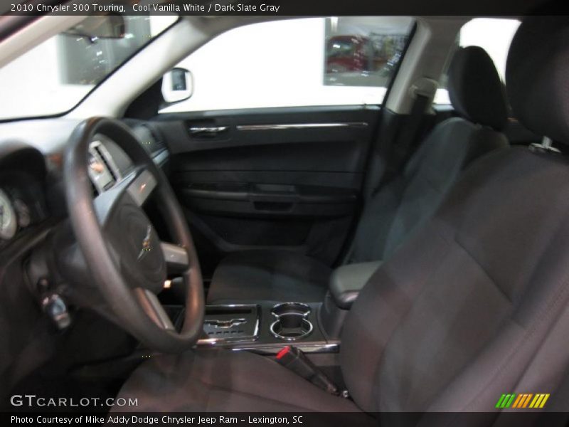 Cool Vanilla White / Dark Slate Gray 2010 Chrysler 300 Touring