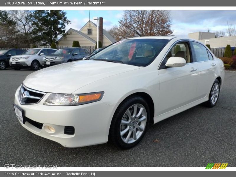 Front 3/4 View of 2008 TSX Sedan