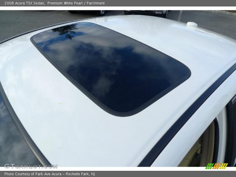 Premium White Pearl / Parchment 2008 Acura TSX Sedan