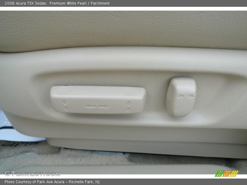 Premium White Pearl / Parchment 2008 Acura TSX Sedan