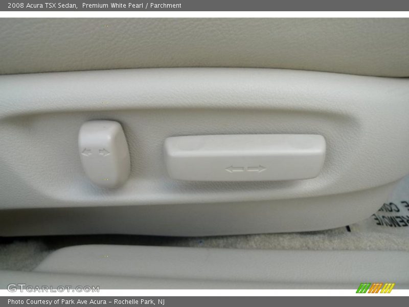 Controls of 2008 TSX Sedan