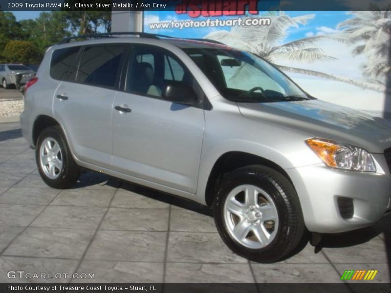 Classic Silver Metallic / Ash Gray 2009 Toyota RAV4 I4