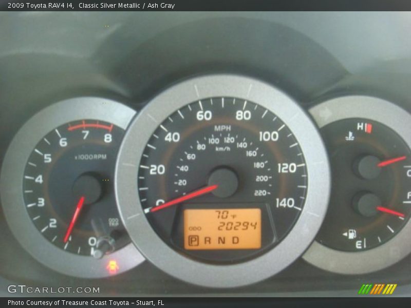 Classic Silver Metallic / Ash Gray 2009 Toyota RAV4 I4