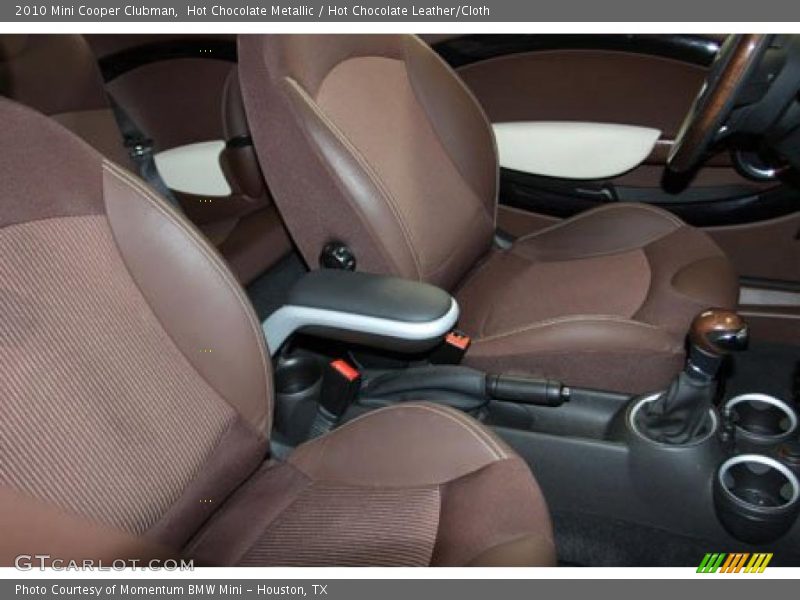  2010 Cooper Clubman Hot Chocolate Leather/Cloth Interior