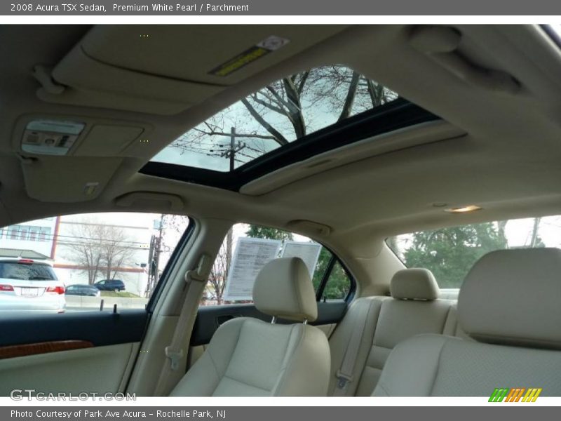 Premium White Pearl / Parchment 2008 Acura TSX Sedan