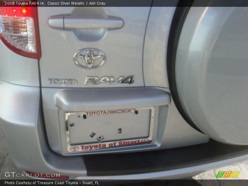 Classic Silver Metallic / Ash Gray 2009 Toyota RAV4 I4