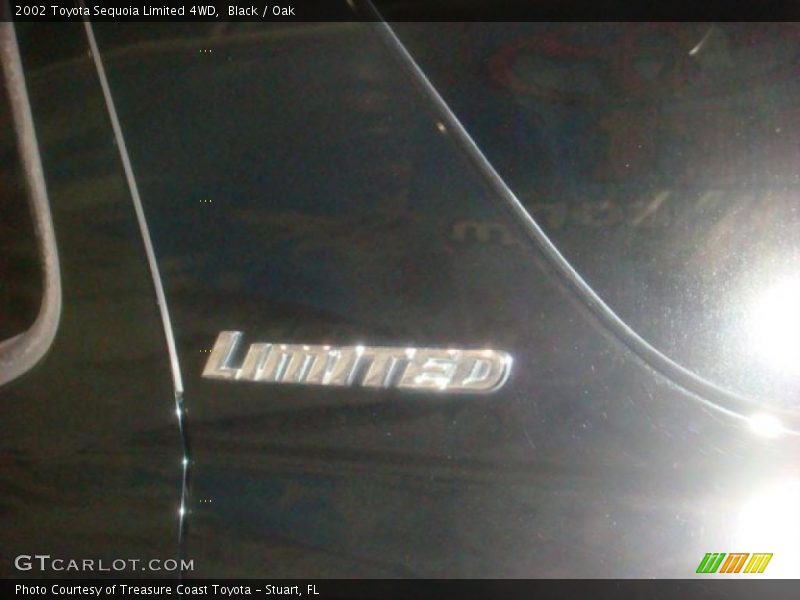 Black / Oak 2002 Toyota Sequoia Limited 4WD