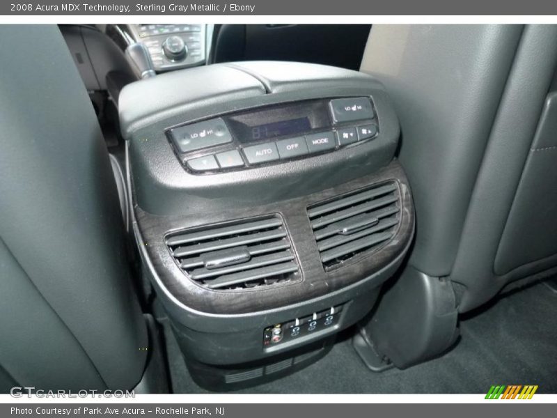 Sterling Gray Metallic / Ebony 2008 Acura MDX Technology