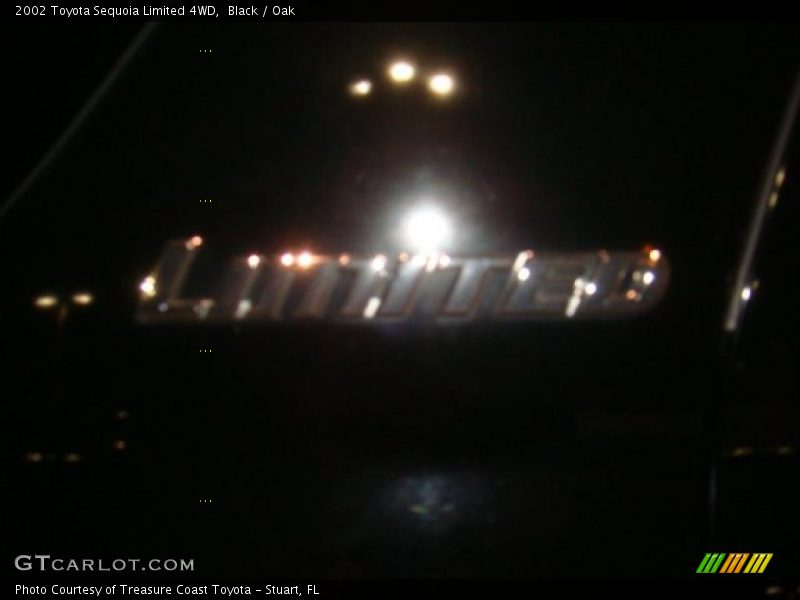 Black / Oak 2002 Toyota Sequoia Limited 4WD
