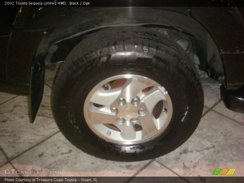 Black / Oak 2002 Toyota Sequoia Limited 4WD
