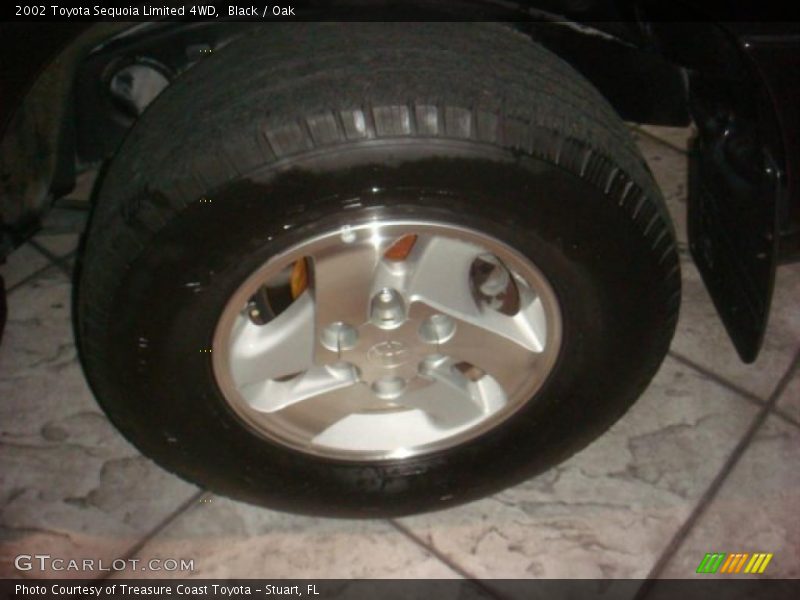 Black / Oak 2002 Toyota Sequoia Limited 4WD
