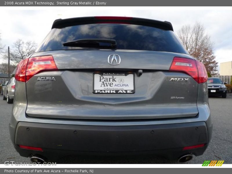 Sterling Gray Metallic / Ebony 2008 Acura MDX Technology