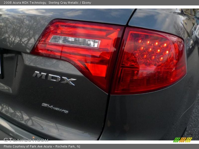 Sterling Gray Metallic / Ebony 2008 Acura MDX Technology