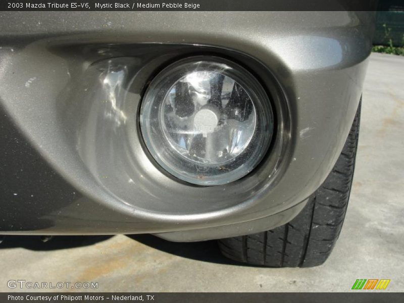 Mystic Black / Medium Pebble Beige 2003 Mazda Tribute ES-V6