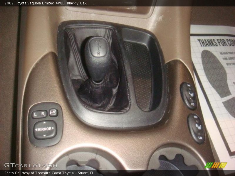 Black / Oak 2002 Toyota Sequoia Limited 4WD