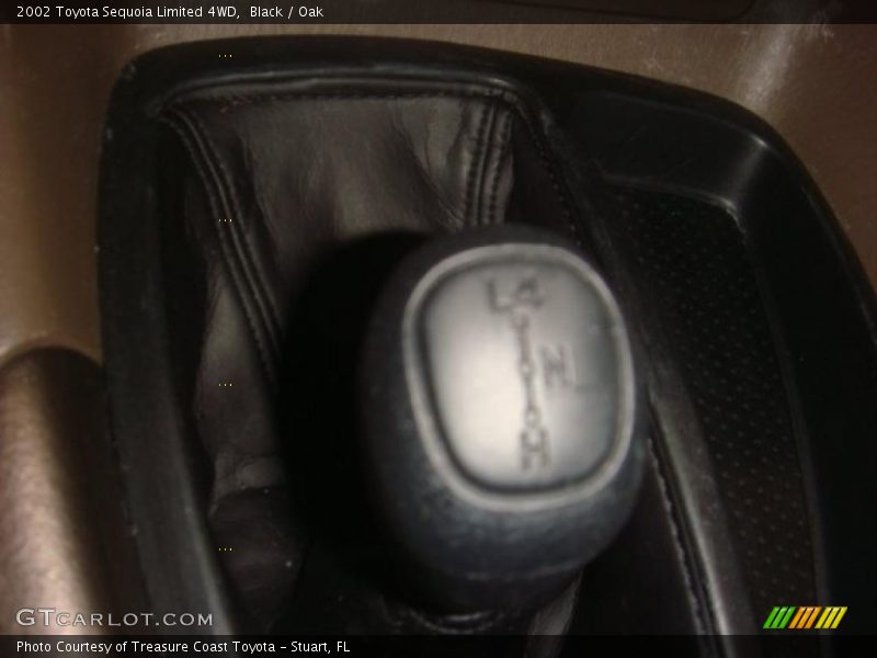 Black / Oak 2002 Toyota Sequoia Limited 4WD
