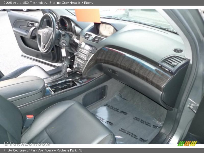 Sterling Gray Metallic / Ebony 2008 Acura MDX Technology