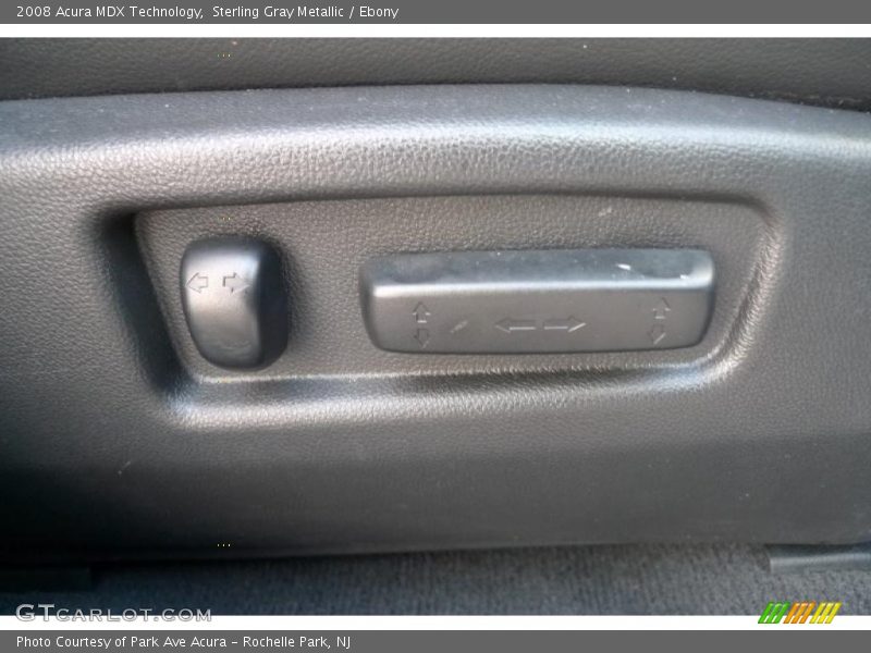 Sterling Gray Metallic / Ebony 2008 Acura MDX Technology
