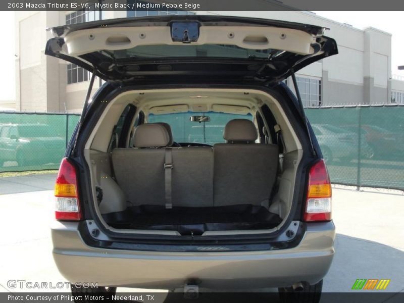 Mystic Black / Medium Pebble Beige 2003 Mazda Tribute ES-V6