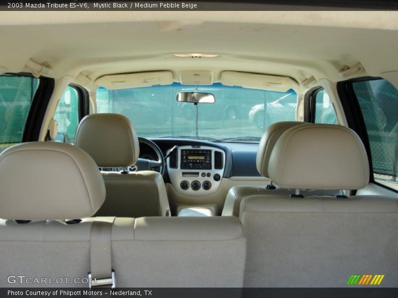 Mystic Black / Medium Pebble Beige 2003 Mazda Tribute ES-V6