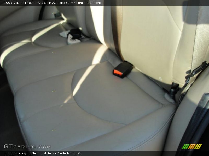 Mystic Black / Medium Pebble Beige 2003 Mazda Tribute ES-V6