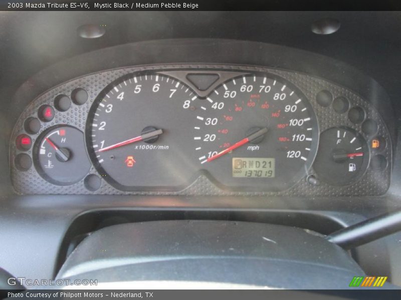  2003 Tribute ES-V6 ES-V6 Gauges